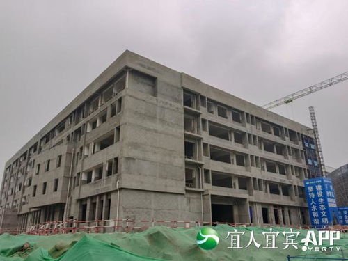 初 高中各提供1800个学位 宜宾这所学校预计6月底完工